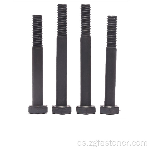 Hex Bolt Hex de óxido negro DIN931